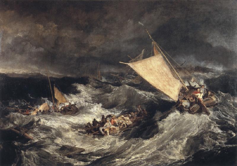 J.M.W. Turner The Shipwreck Sweden oil painting art